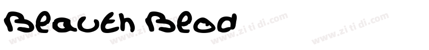 Blauth Blod字体转换